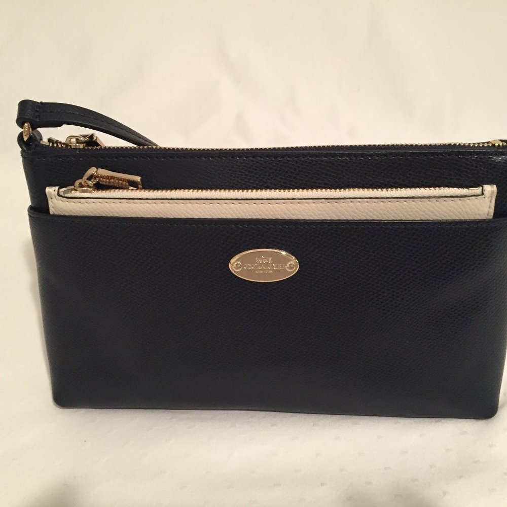 Coach Zippered Clutch and Insert
